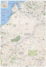 HEMA GREAT DESERT TRACKS WESTERN MAP