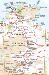 Australian Map 46cm x 38cm