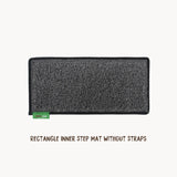 MUK MAT RECTANGLE STEP DARK GREY