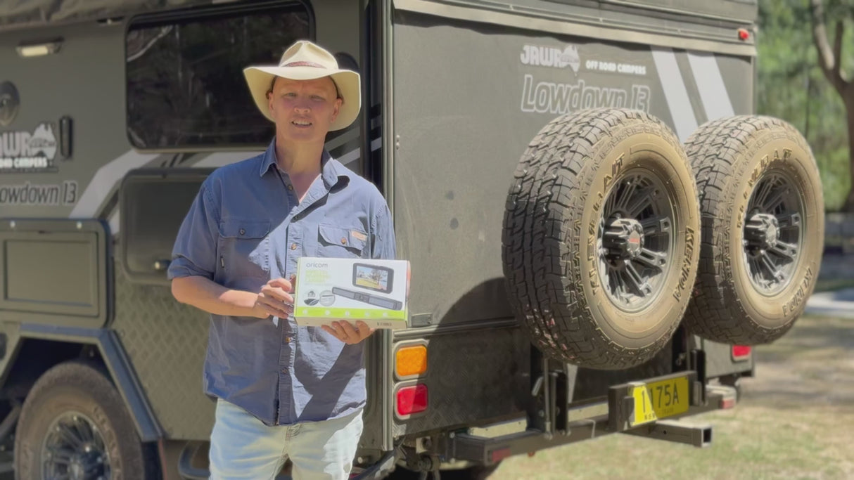 ORICOM Wireless Solar Reversing Camera with 5" Display