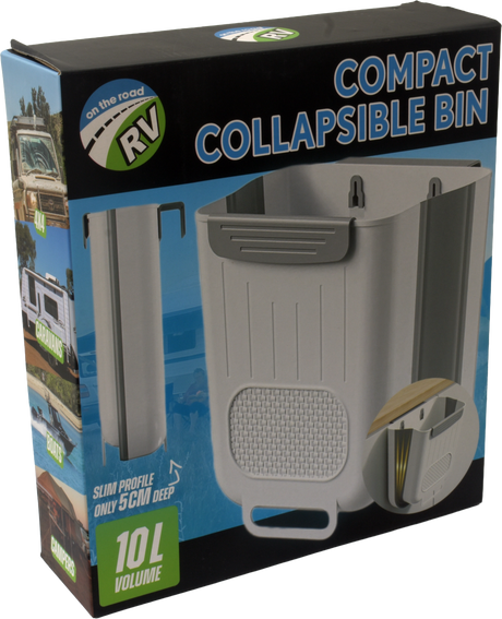 On The Road 10L Folding Trash Can